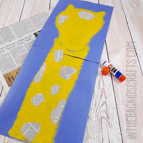 GIRAFFE CRAFT STEP 2