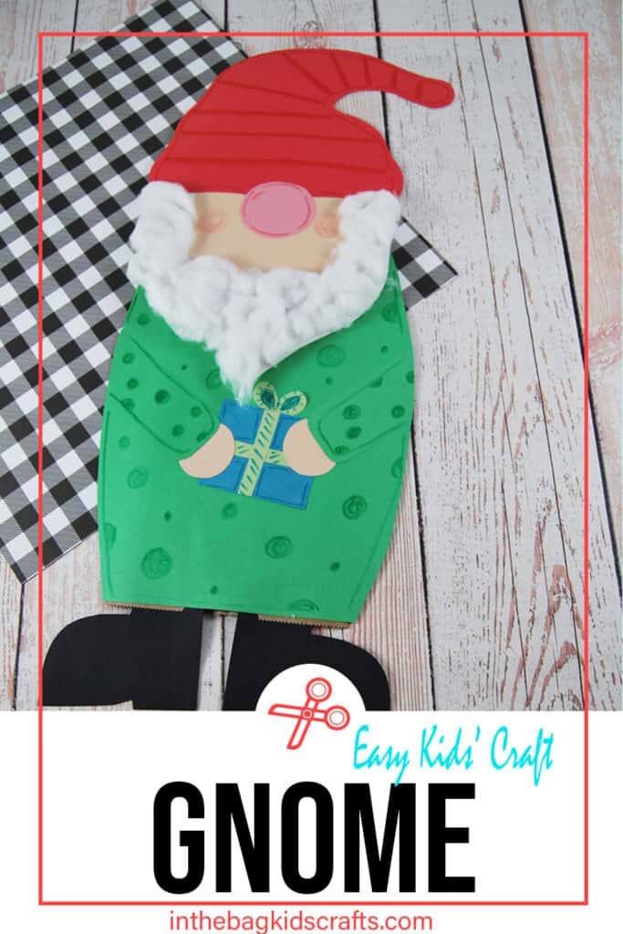 Christmas Gnome Craft for Kids 