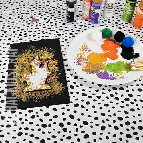 DIY HALLOWEEN CARDS STEP 2