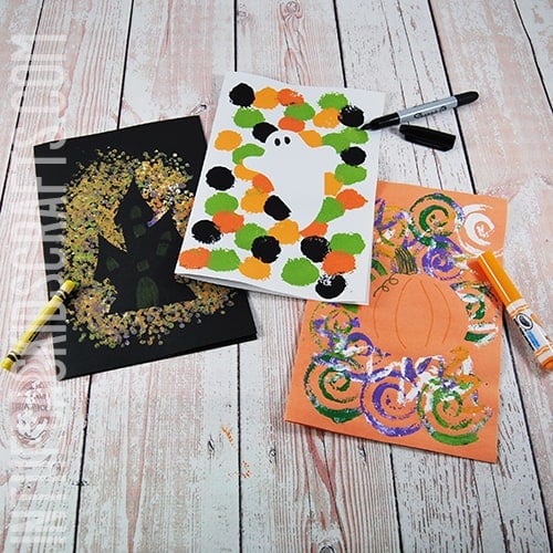 DIY HALLOWEEN CARDS STEP 3