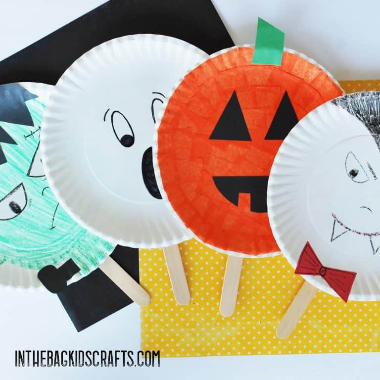 BEST FALL CRAFTS FOR KIDS PADDLE BALL