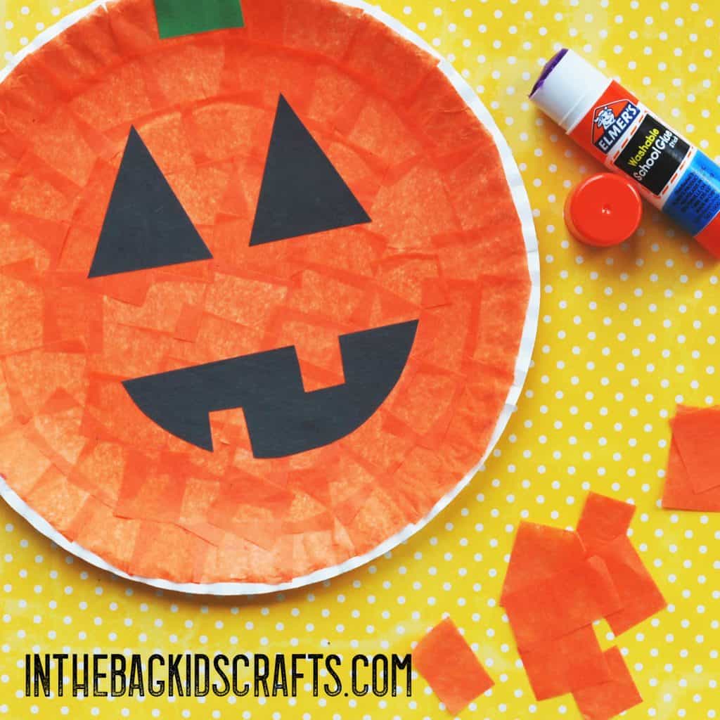HALLOWEEN ACTIVITY PADDLE BALL JACK-O-LANTERN CRAFT 