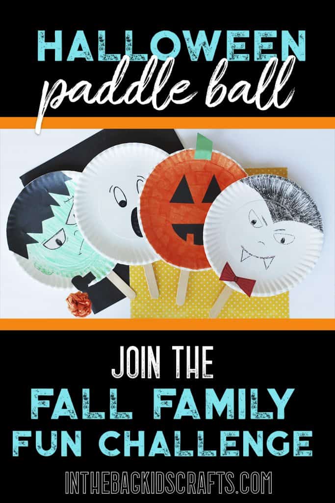Halloween Paddle Ball Game 