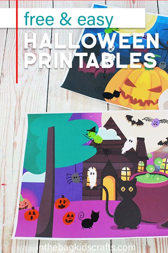 HALLOWEEN PRINTABLES ACTIVITIES 