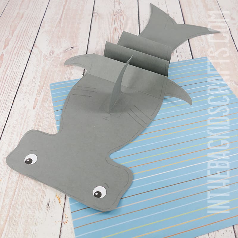 hammerhead shark craft for kids