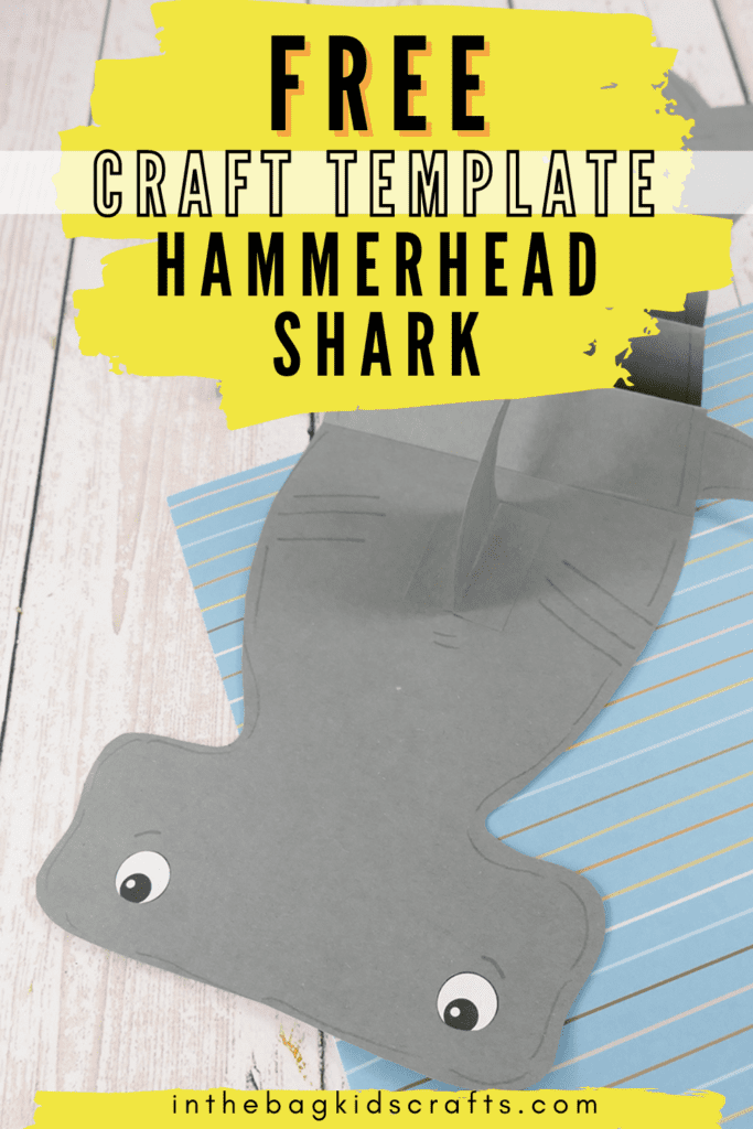 Hammerhead Shark Craft for Kids Paper Craft 