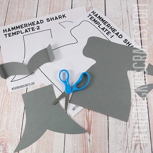 HAMMERHEAD SHARK CRAFT STEP 1