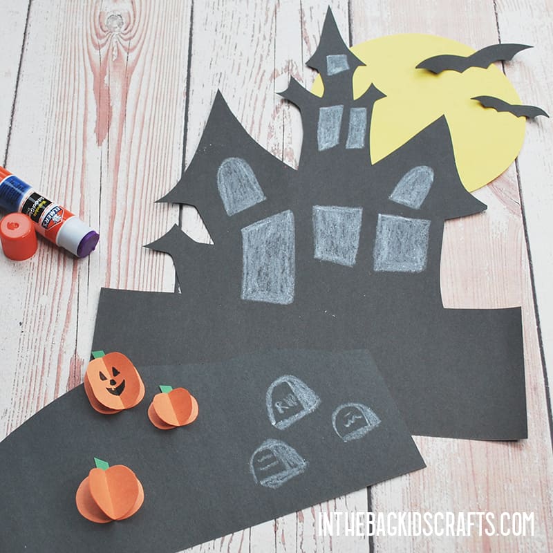 HAUNTED HOUSE CRAFT PROJECT STEP 4