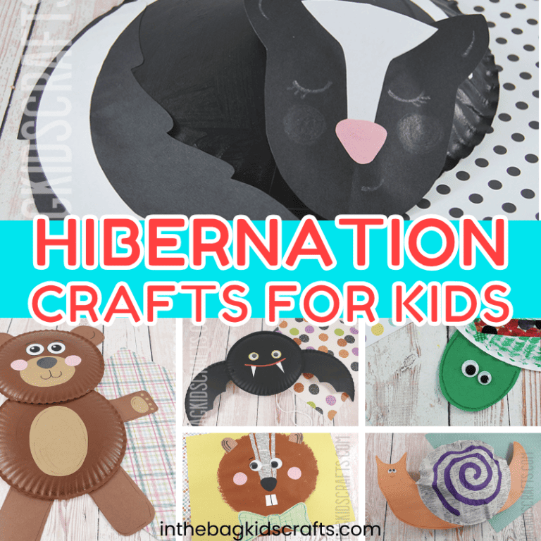 Hibernation Activities for Kids Animal Crafts