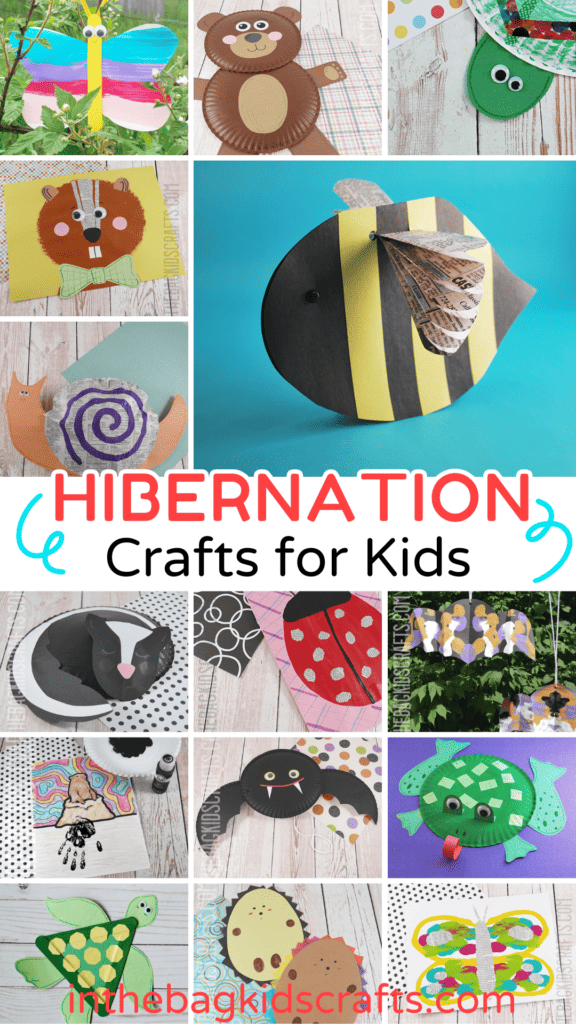 Hibernation Activities for Kids Animal Crafts