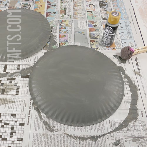 paper plate rhino craft for kids 