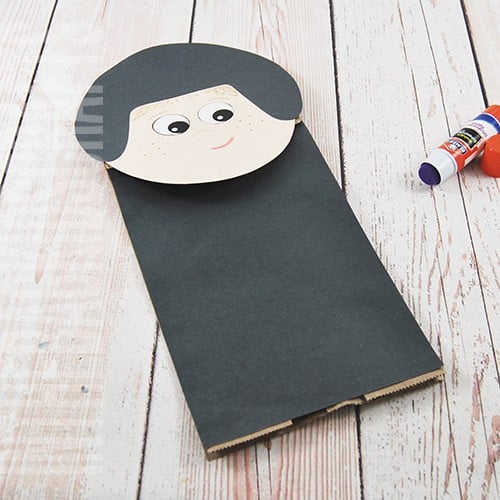 hockey craft player puppet step 3