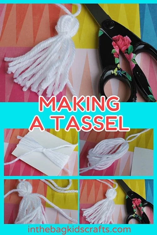 how to make a tassel with yarn 