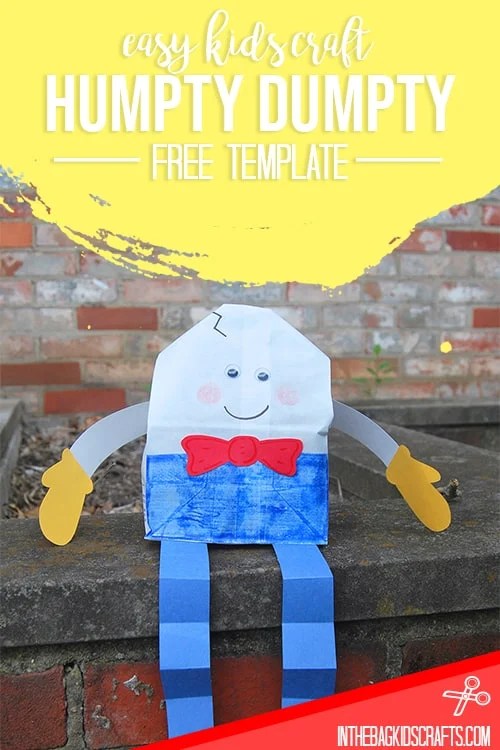 Humpty Dumpty Craft for Kids 