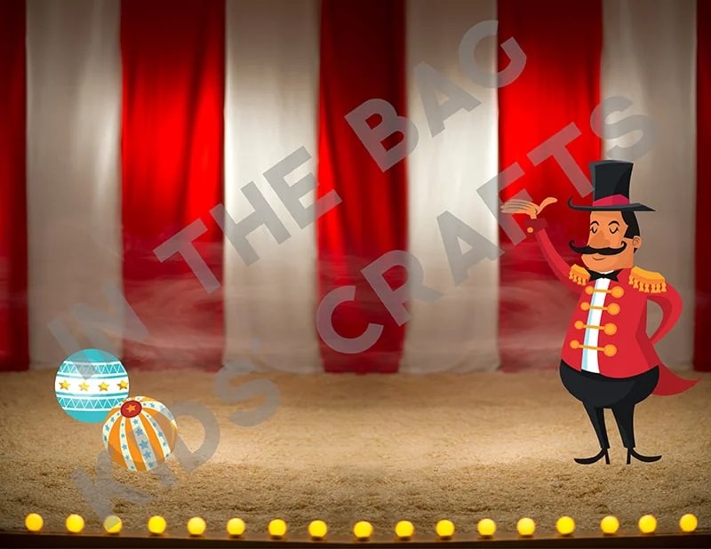 circus craft for preschoolers printable 