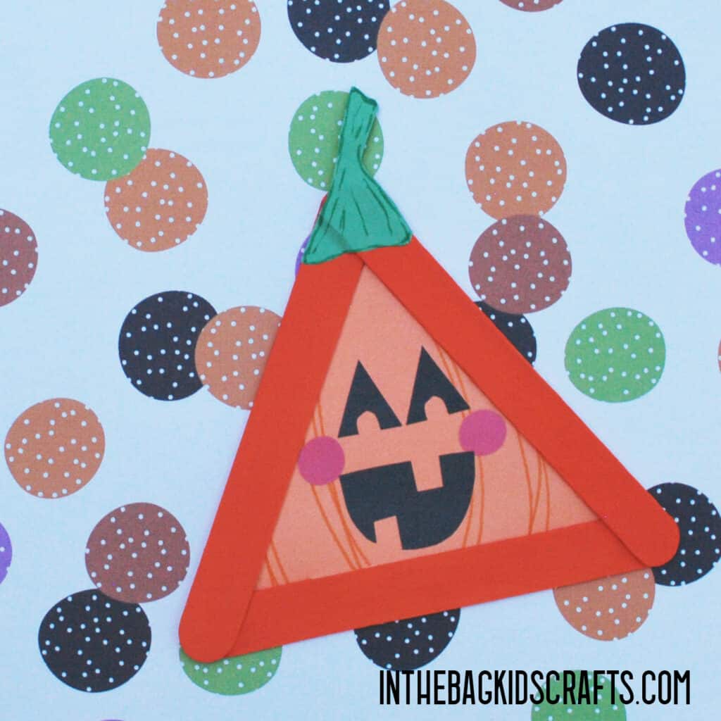 HALLOWEEN MONSTER ARTS AND CRAFTS JACK-O-LANTERN