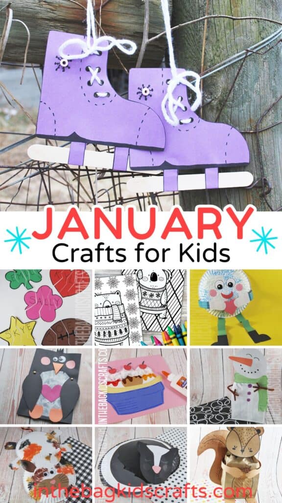 January Crafts for Kids 