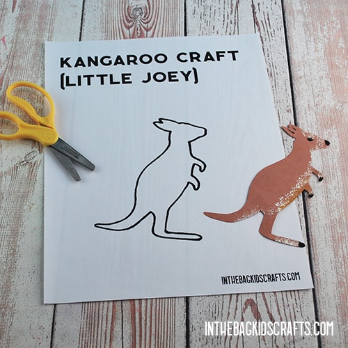 KANGAROO CRAFT BONUS STEP MAKING LITTLE JOEY