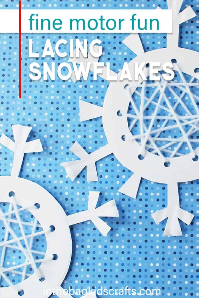 PAPER SNOWFLAKE CRAFTS FOR KIDS 