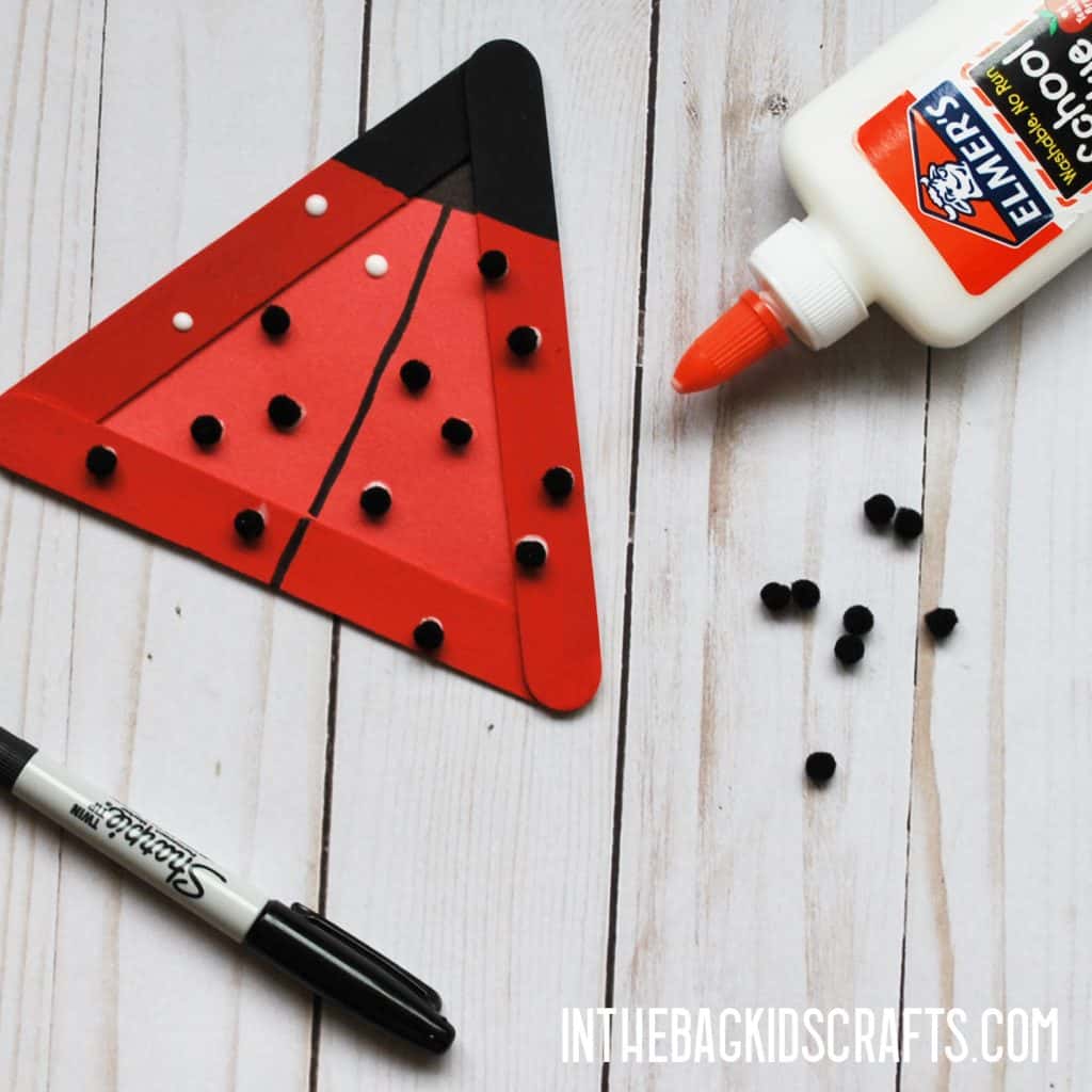 INSECT CRAFTS FOR KIDS LADYBUG