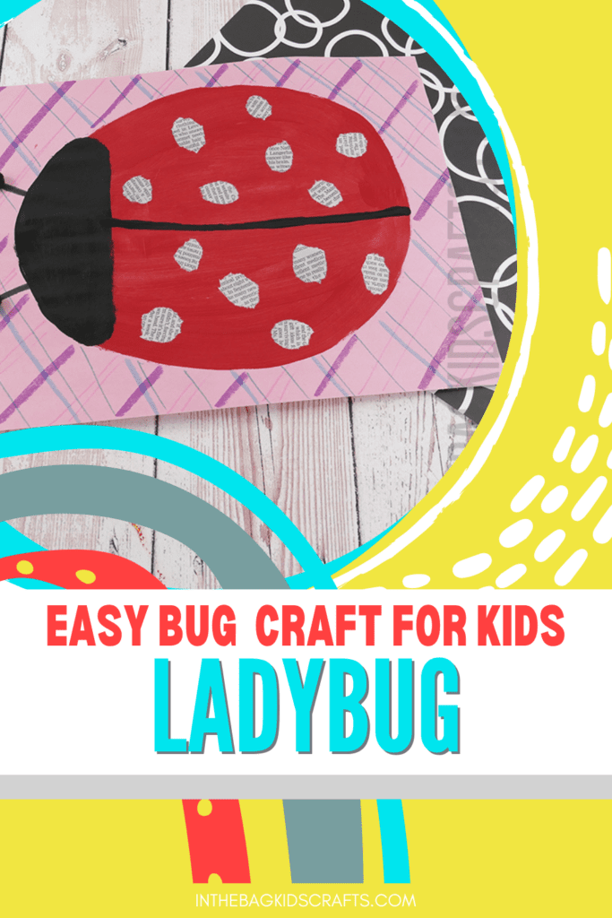 EASY LADYBUG CRAFT FOR KIDS 