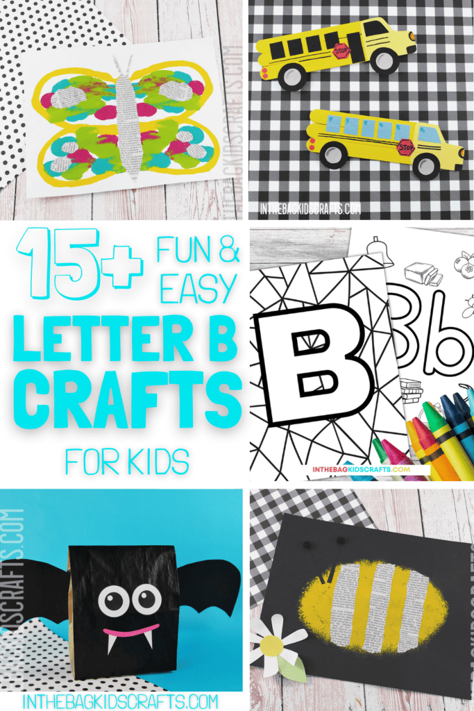 Letter B Crafts for Kids 