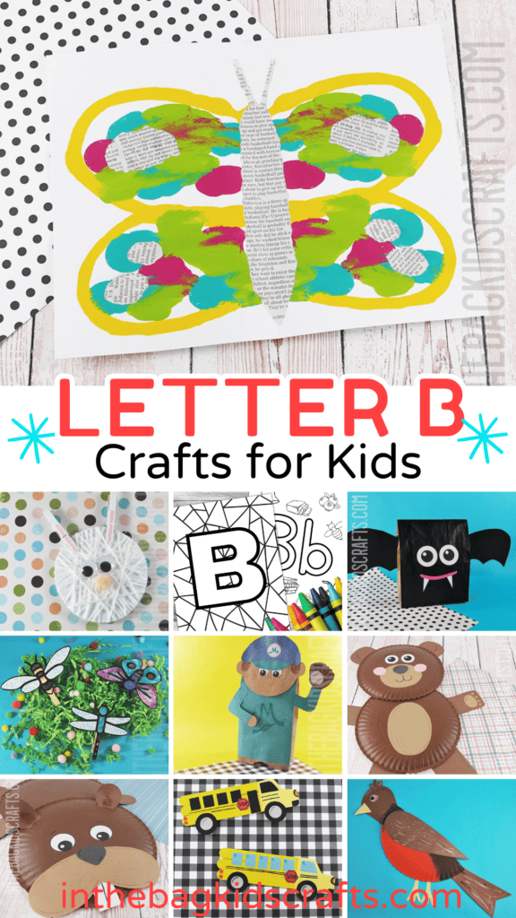 Letter B Crafts and Activities for Preschoolers