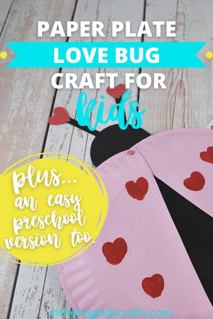 PAPER PLATE BUG CRAFT FOR KIDS