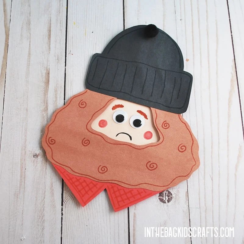 LITTLER RED RIDING HOOD CRAFTS LUMBERJACK 