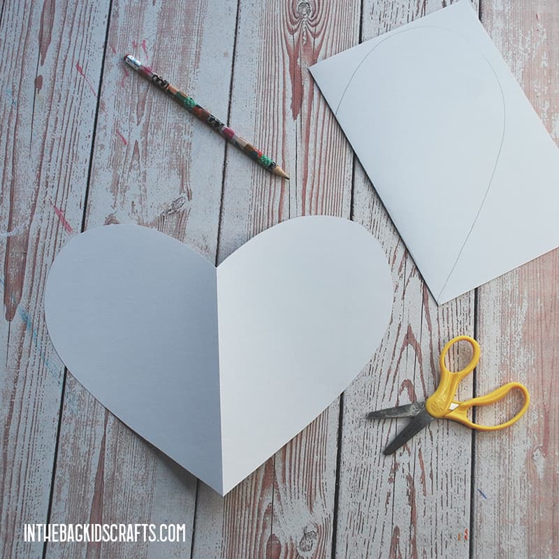 PAPER HEARTS STEP 1