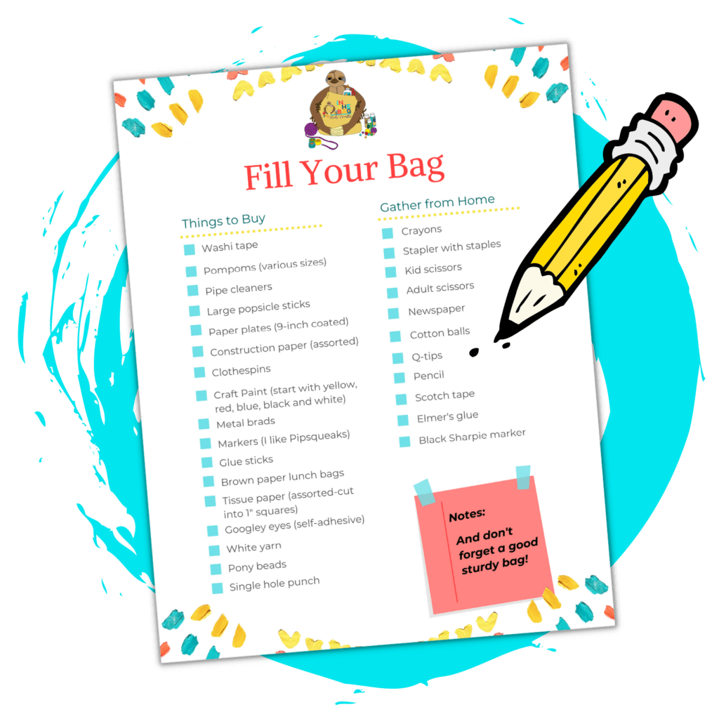 list of supplies checklist 