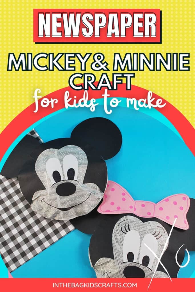 MICKEY CRAFTS AND MINNIE CRAFTS FOR KIDS 