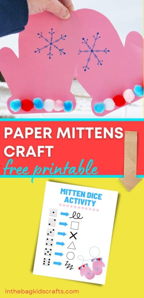 Mitten Craft for Kids 