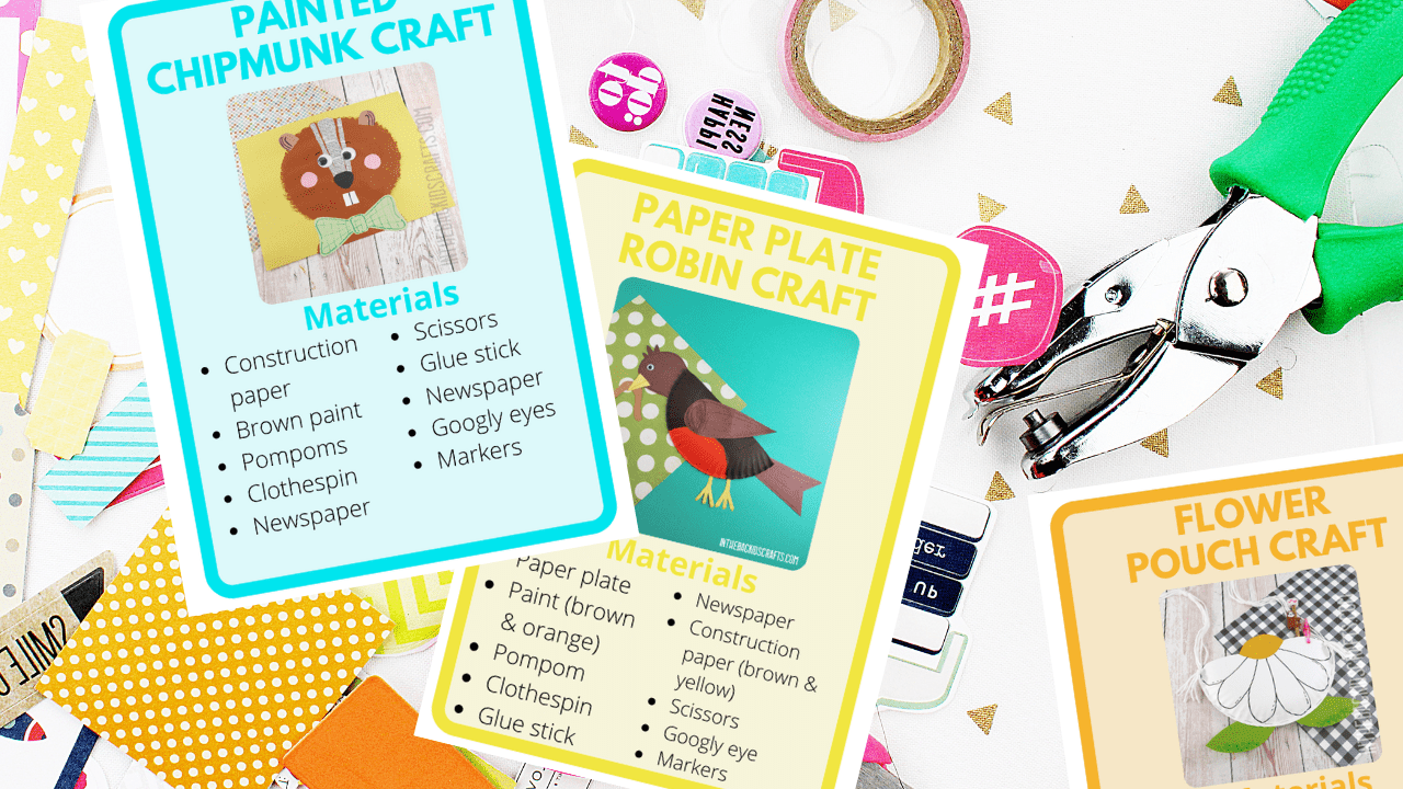 Spring Craft Flashcards