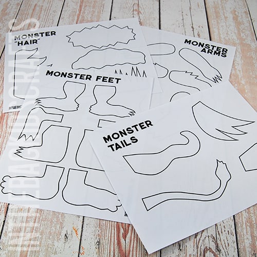 MONSTER CRAFTS STEP 2