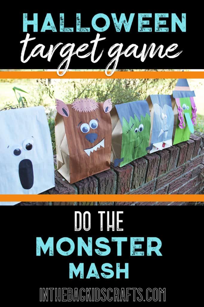 Halloween Monster Target Game 