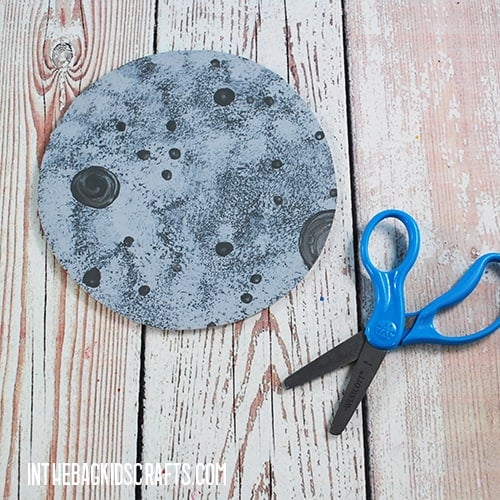 MOON CRAFT WITH ROCKETSHIP STEP 4