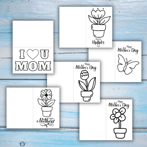 Mother's Day Cards to print