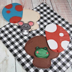 easy paper mushroom craft for kids