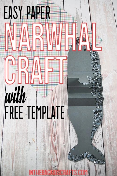 Narwhal Craft for Kids 
