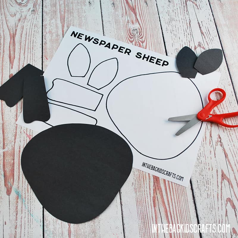 EASY SHEEP CRAFT STEP 2