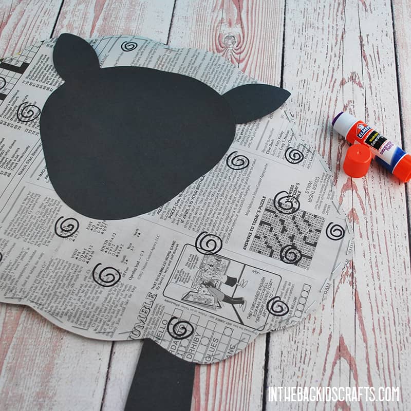 EASY SHEEP CRAFT STEP 5