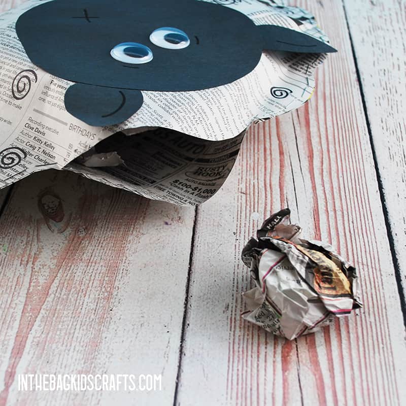 EASY SHEEP CRAFT STEP 7