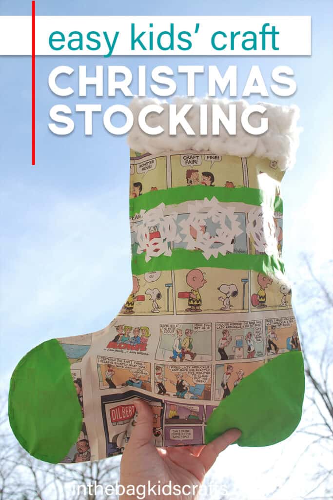 CHRISTMAS STOCKING ARTS AND CRAFTS 