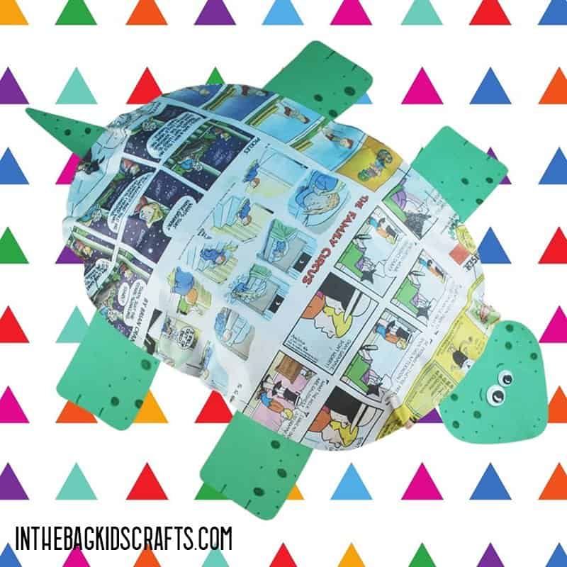 PAPER TURTLE CRAFT