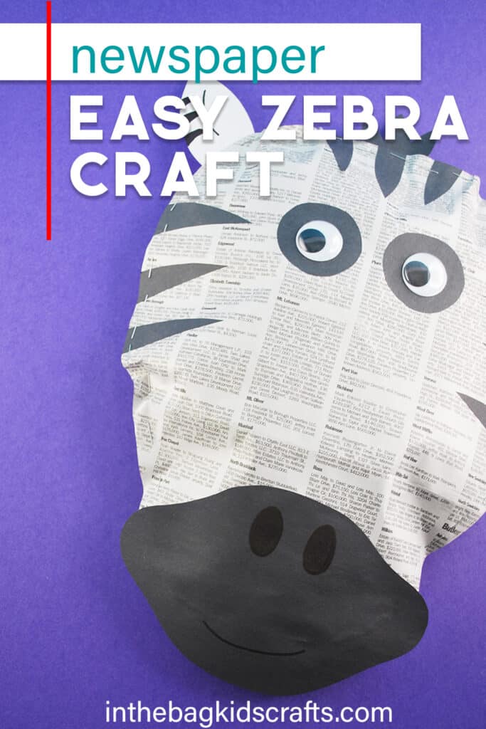 EASY ZEBRA CRAFT 