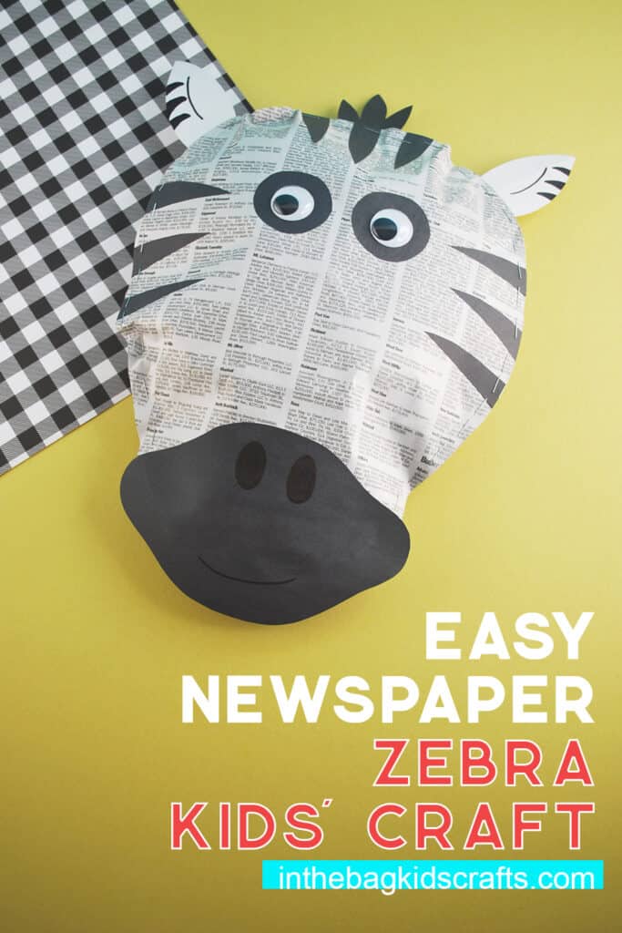 EASY ZEBRA CRAFT 