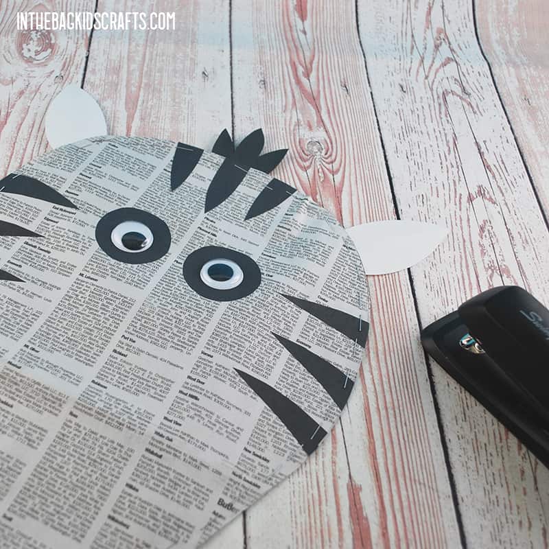 EASY ZEBRA CRAFT STEP 4