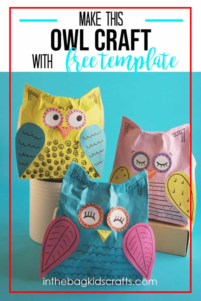 EASY PAPER BAG OWL CRAFT
