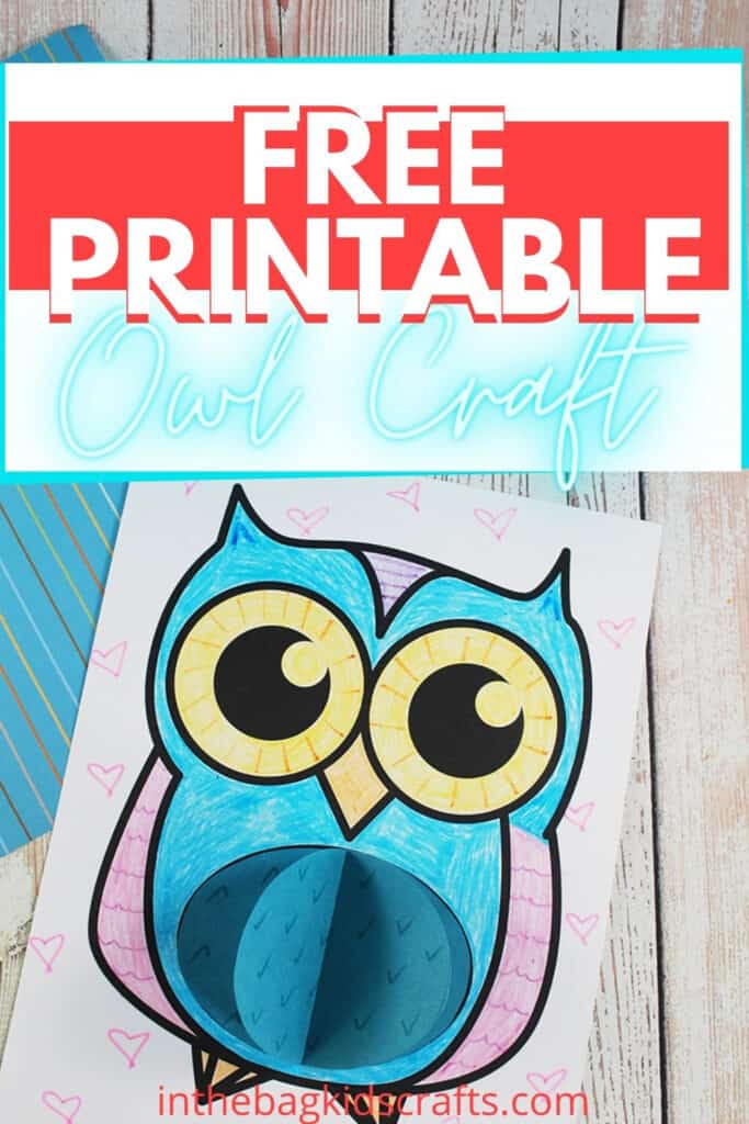 PAPER OWL CRAFT 